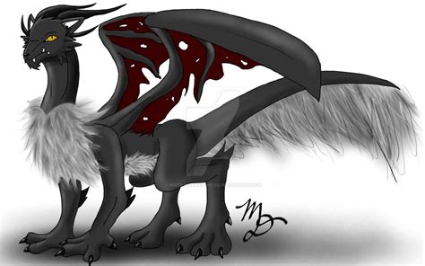 Wolf Dragon Hybrid by MistressDragoness on DeviantArt