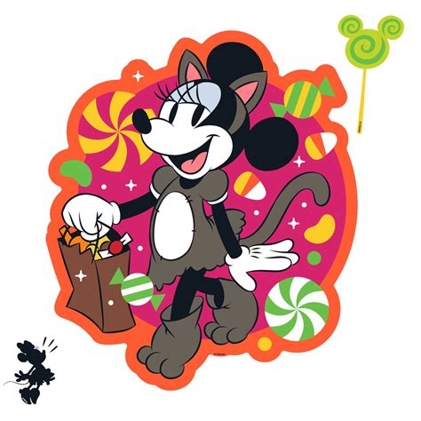 Halloween Tagged Character Minnie Mouse Fathead