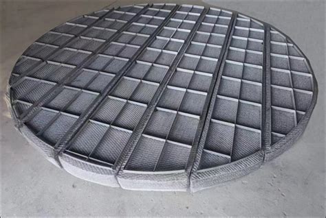 Shock Absorption Type Demister Pad Reinforced With Fabric Cover