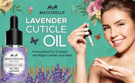 Amazon Maccibelle Cuticle Oil Oz Tea Tree Lavender Heals Dry