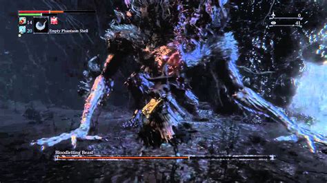 Bloodborne Bloodletting Beast Pthumeru Ihyll Chalice YouTube