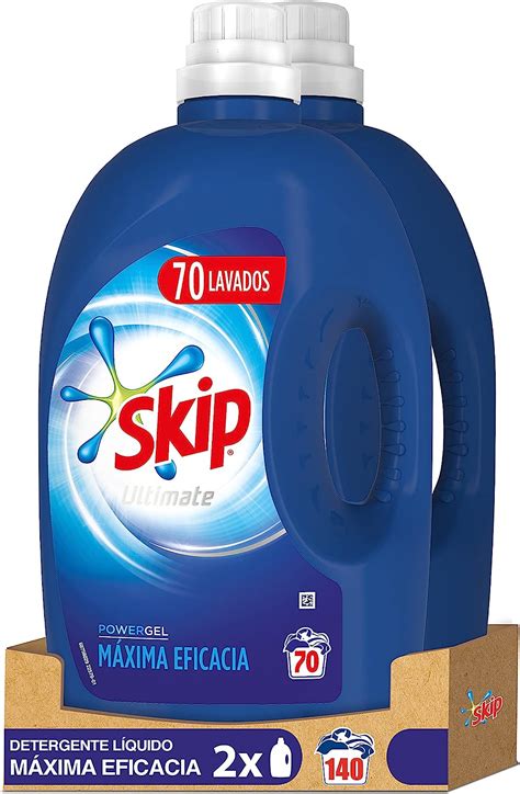 Skip Ultimate Detergente L Quido M Xima Eficacia Lavados Pack De