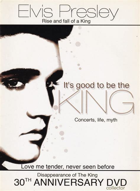 Its Good To Be The King DVD Elvis New DVD And CDs Elvis Presley FTD