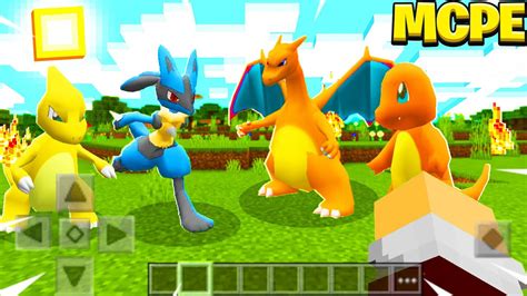 Novo Mod De Pokemon Para Minecraft Pe Mcpe Youtube