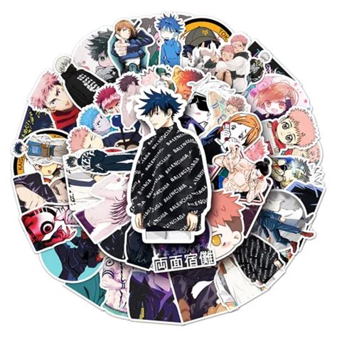 50Pcs Anime Jujutsu Kaisen Stickers Wholesale Stickers