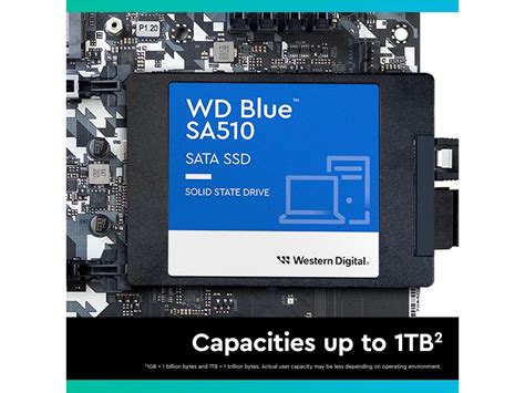 Western Digital WD Blue 1TB SA510 Sata SSD Solid State Drive Town