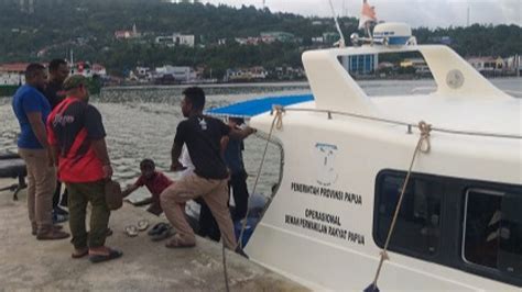 Speed Boat Milik Pemerintah Papua Dilaporkan Hilang Kontak Di Perairan