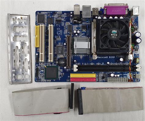 Socket 478 Motherboard + INTEL CPU + CPU Cooler - GameDude Computers