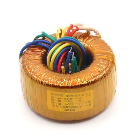 1pcs Pure Copper Toroidal Transformer Output 0 220v 0 10v 0 6 3v For