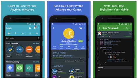 top apps  learn coding   smartphone