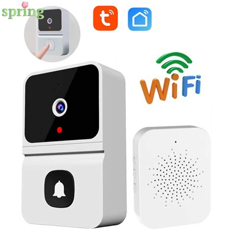 Tuya Wifi Mini Smart Doorbell Visual Doorbell Ding Dong Two Way Voice