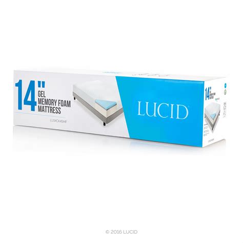 Lucid Memory Foam Mattress Reviews Wayfair