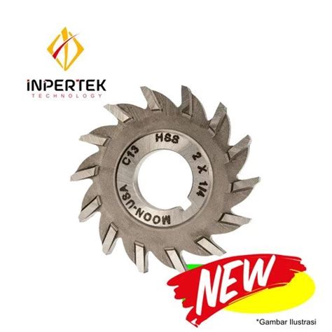 Jual Side Milling Cutter 75 Pisau Milling Sliting Saw Cutter