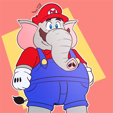 Elephant Mario By Nonient On Deviantart