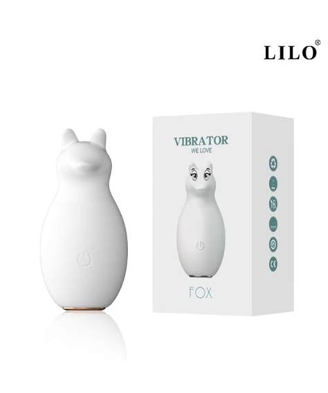 Mini Vibrador em Formato de Fox 10 Modos de Vibração LILO