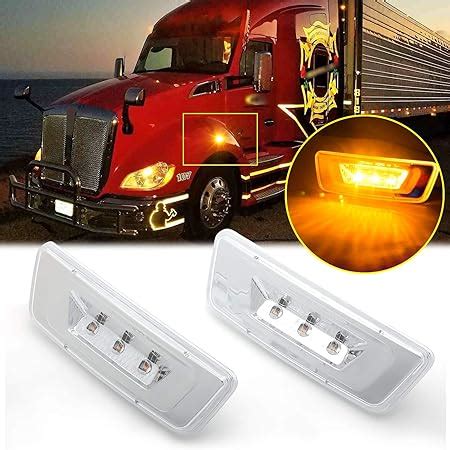 Amazon Xotic Tech Clear Lens LED Side Marker Signal Light Lamps OE