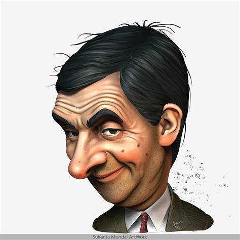 Mr Bean Artwork Zbrushcentral