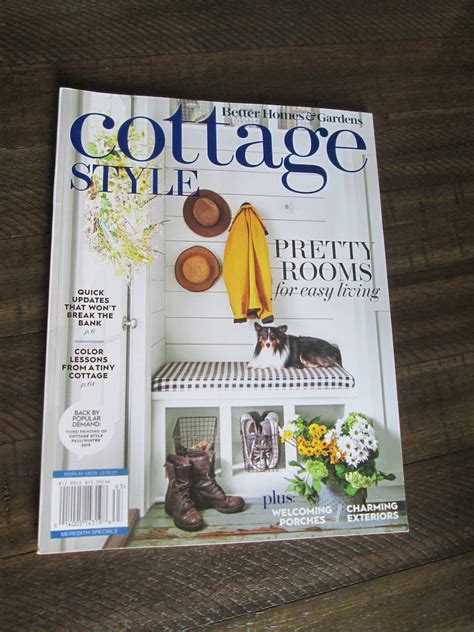 Better Homes Gardens Cottage Style Magazine December 2021 Etsy