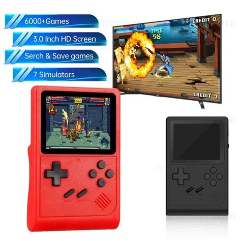 Jogador Handheld Port Til Do Jogo De V Deo GB300 Consola Do Jogo 6000