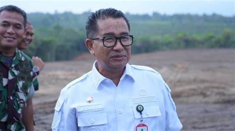 Pj Gubernur Kaltim Akmal Malik Tinjau Lokasi Proyek Bandara VVIP Di IKN