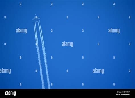 Ghost plane in the sky Stock Photo - Alamy