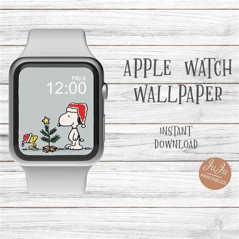 Apple Watch Wallpaper Snoopy - Etsy