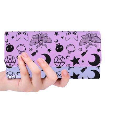 Goth Wallet Witch Wallet Gothic Purse Gothic Wallet Etsy