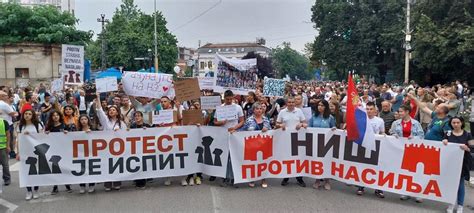 Deo Opozicije U Ni U Protestuje U Petak U Planu Blokada Pruge Blic