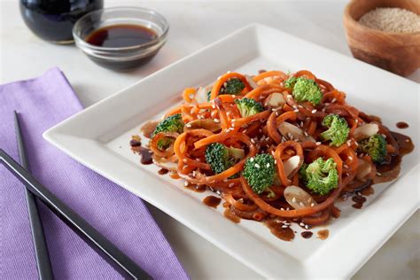 Asian Carrot Spirals Stir Fry Green Giant Recipe