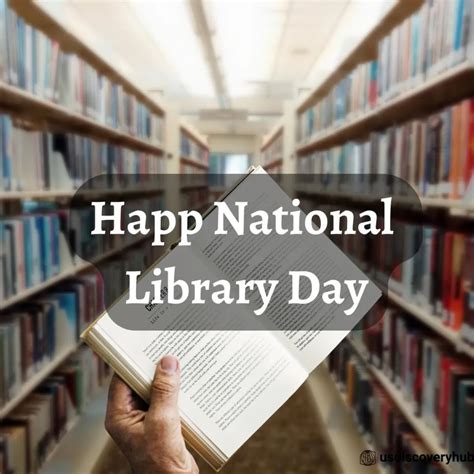 National Library Day History Of National Library Day