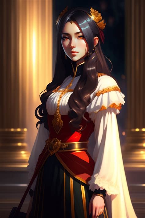 Lexica Baroque Oil Painting Anime Key Visual Full Body Portrait