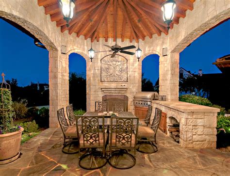 Backyard Entertaining Loggia Mediterranean Patio Orange County