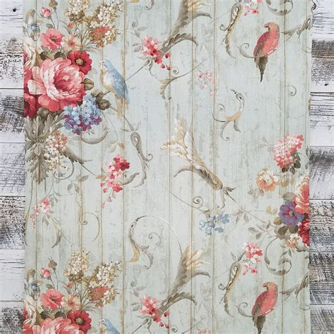 french floral wallpaper