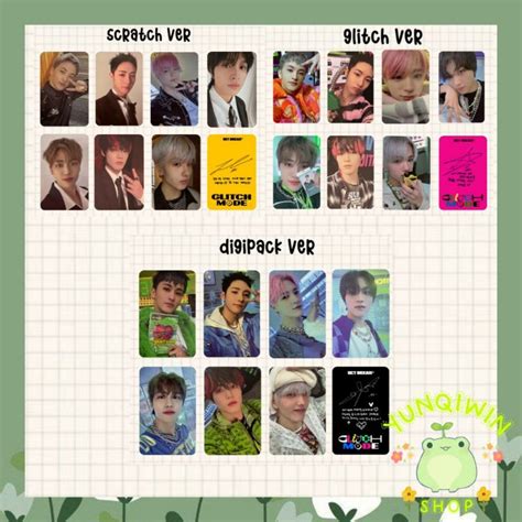 Jual Photocard Nct Dream Glitch Mode Unoff Shopee Indonesia