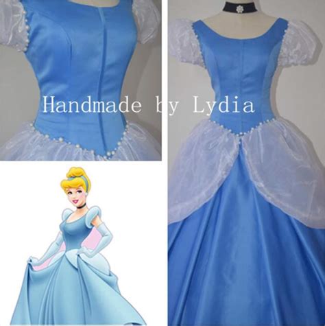 Handmade - Cinderella Costume, Cinderella Cosplay Costume, Cinderella