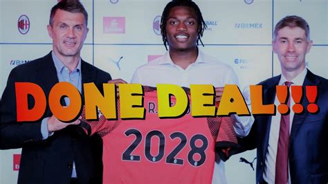 Done Deal Akhirnya Rafael Leao Bertahan Hingga Youtube