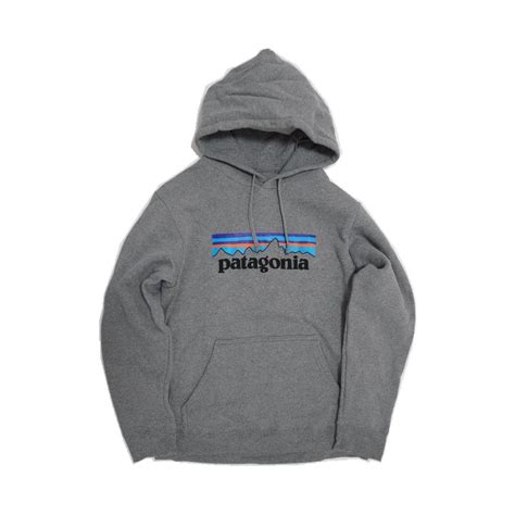 Patagonia パタゴニア P 6 Logo Uprisal Hoody 裏起毛 スウェット パーカー 39622 P6logouprisalhoody Gry Insize