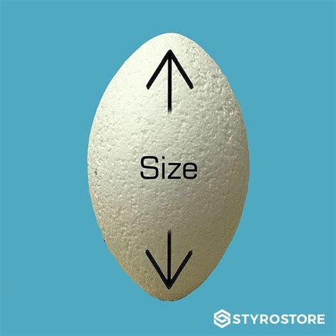 Rugby Ball Shape - Styrostore