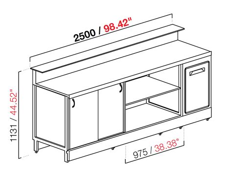 Misure Standard Bancone Bar Inidpfohor