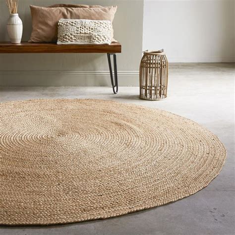 Le Tapis Rond Casatera En Jute Horace 200 Cm Tikamoon Round Rugs