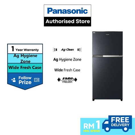 Panasonic Nr Tz B L Inverter Door Top Freezer Refrigerator Nr