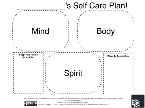 Self Care Notion Template