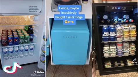 Satisfying Mini Fridge Restock Asmr Tik Tok Compilation Youtube