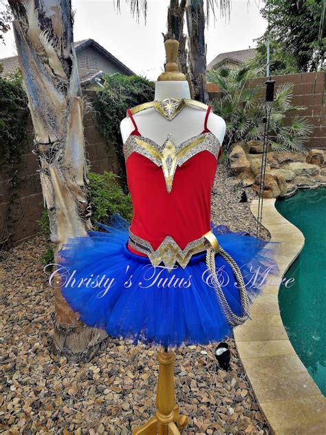 Wonder Woman Costume/wonder Woman Outfit/wonder Woman Tutu/wonder Woman ...