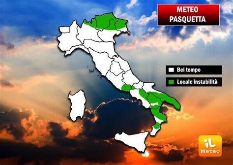 METEO PASQUETTA Temporali Al Centro Sud Dettaglio VIDEO