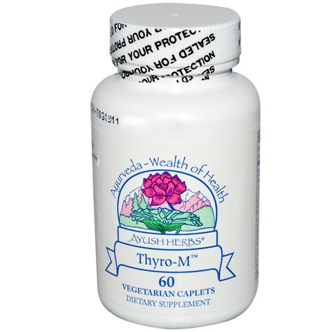 Comprar Ayush Ervas Thyro M Caplets Pre O Suplemento No Brasil