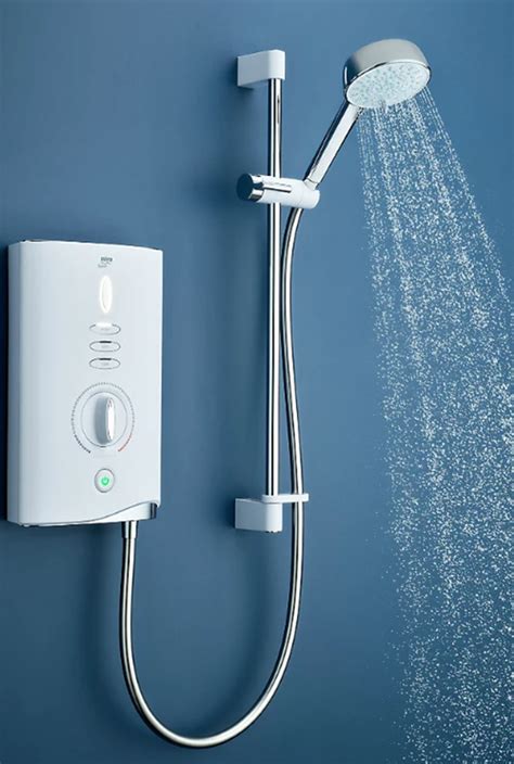 Mira Sport 10 8kW Airboost Electric Shower White Chrome