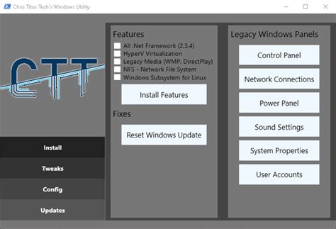 The Ultimate Windows Utility