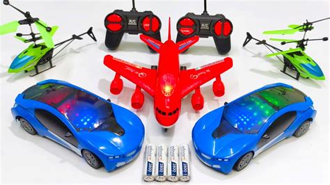 Radio Control Airbus A And Remote Control Racing Car Unboxing