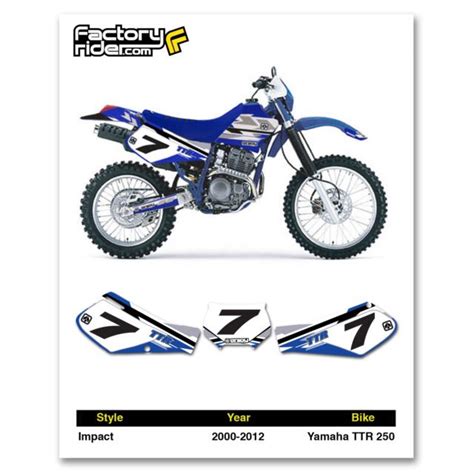 Yamaha ttr 250 наклейки (50 фото)